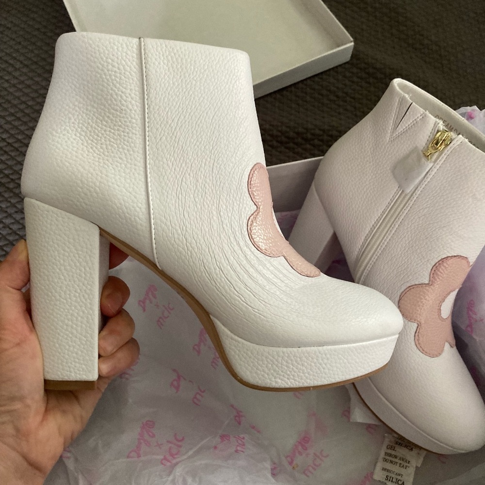 MCLC x Dazey LA real leather platform boots - Picture 5 of 6